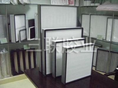 Efficient filter sealant